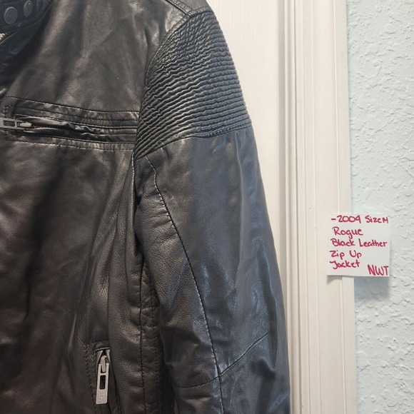 NEW Rogue Faux Leather Jacket - Picture 2 of 4